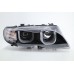 BMW E46 02-05 Black Projector Headlamp w Bar